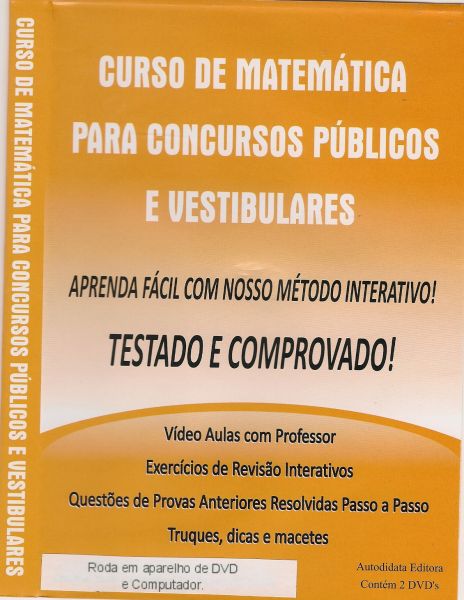 DVD de Matemática, 2 dvds